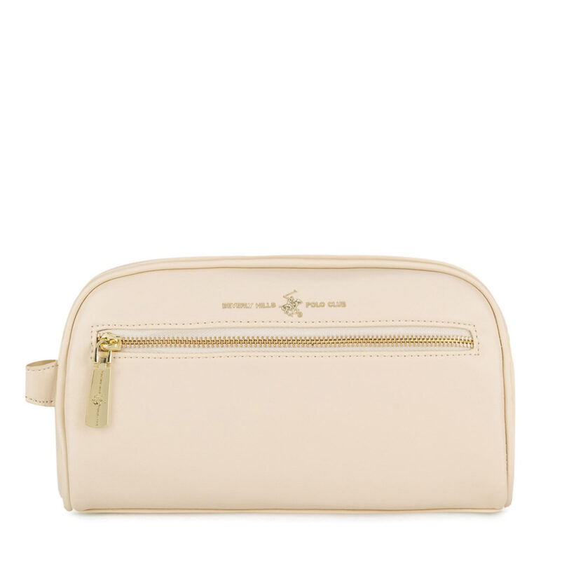 Несесер Beverly Hills Polo Club BHPC-W1-002-AW24 Бежов цвят на ниска цена