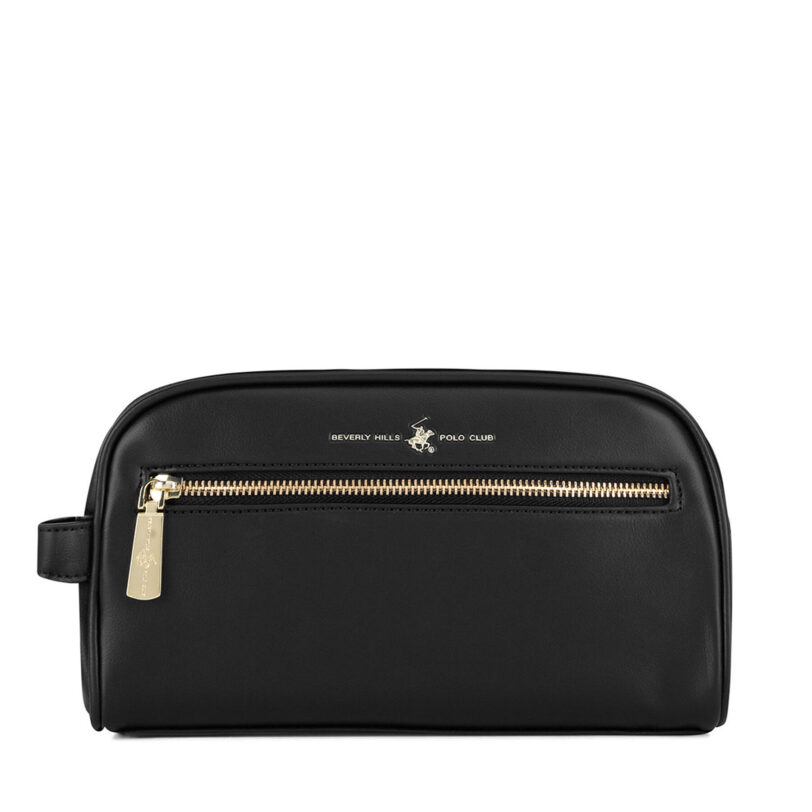 Несесер Beverly Hills Polo Club BHPC-W1-002-AW24 Черен цвят на ниска цена