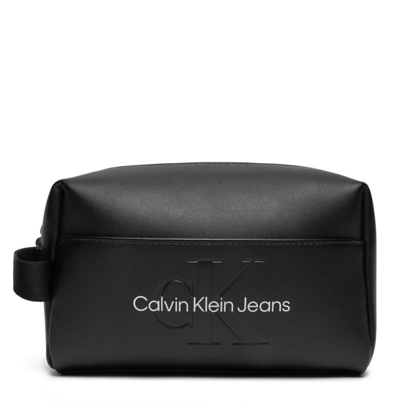 Несесер Calvin Klein Jeans K60K611483 Черен цвят на ниска цена