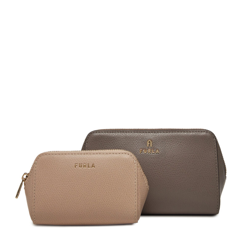 Несесер Furla Camelia M WE00453 ARE000 3782S Сив цвят на ниска цена