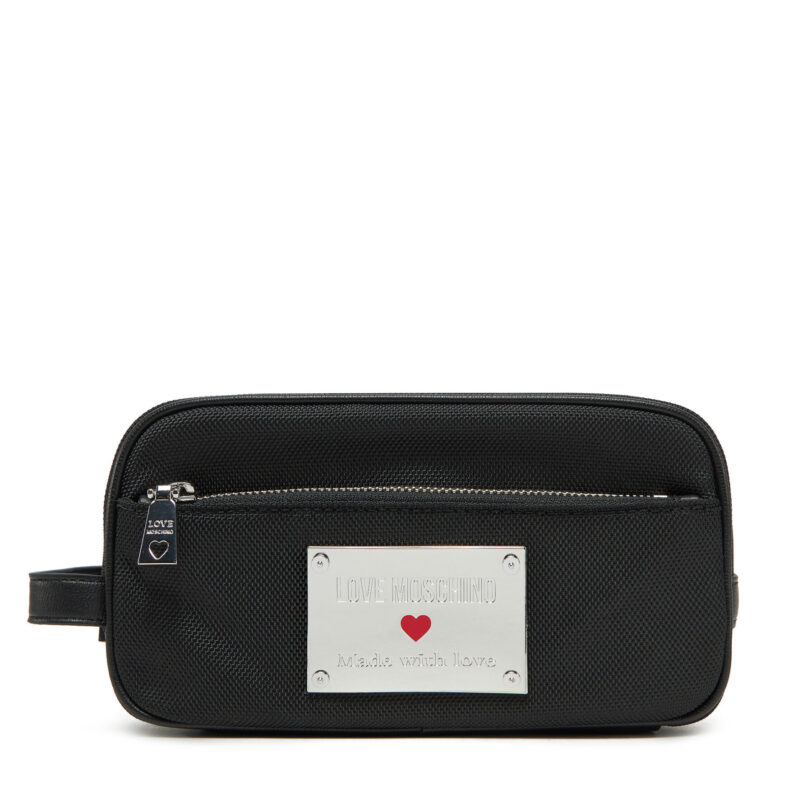 Несесер LOVE MOSCHINO JC5310PP1MLN100A Черен цвят на ниска цена