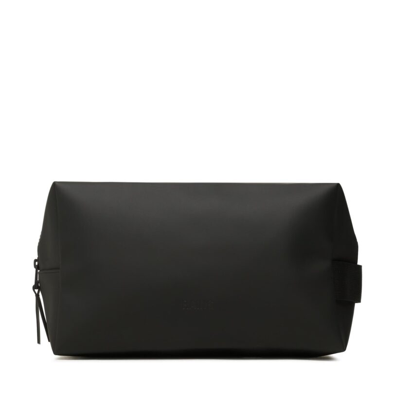 Несесер Rains Wash Bag Large 15590 Черен цвят на ниска цена
