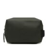 Несесер Rains Wash Bag Small W3 15580 Зелен цвят на ниска цена