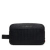 Несесер Tommy Hilfiger Th Woven Washbag AM0AM13838 Черен цвят на ниска цена