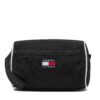 Несесер Tommy Jeans Tjw Heritage Washbag AW0AW15831 Черен цвят на ниска цена