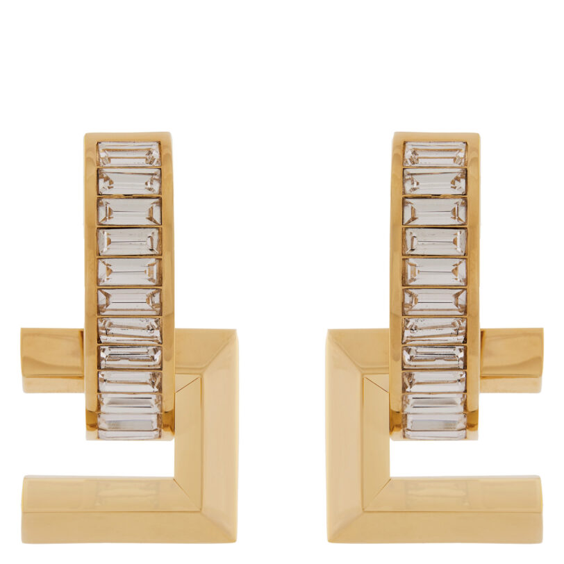 Обеци с клипс Elisabetta Franchi OR-16K-52E2-V290 Златист цвят на ниска цена