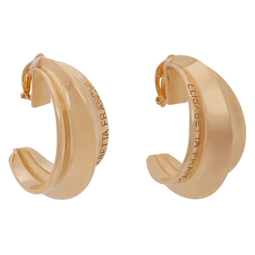 Обеци с клипс Elisabetta Franchi OR-63B-51E2-V230 Златист цвят на ниска цена