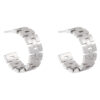 Обици Calvin Klein 35000249 Сребрист цвят на ниска цена