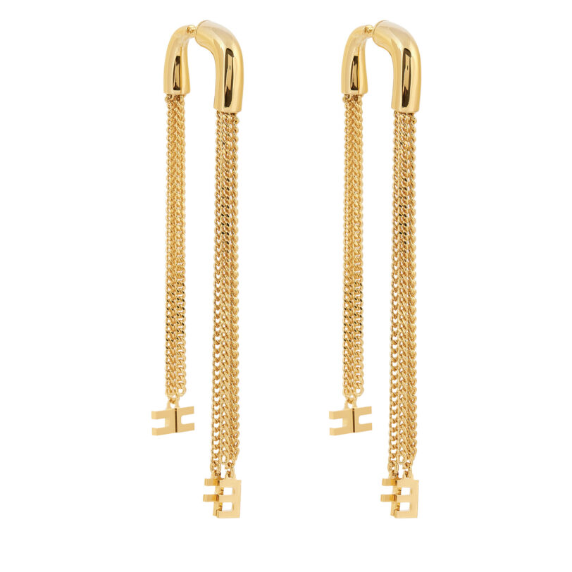 Обици Elisabetta Franchi OR-01A-46E2-V320 Златист цвят на ниска цена