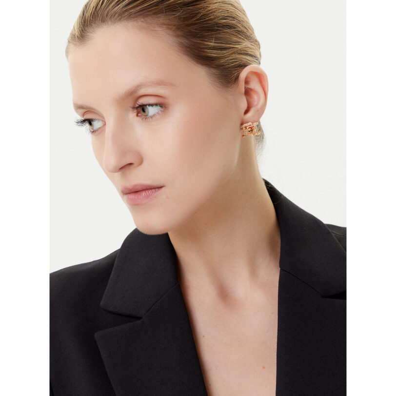 Обици Elisabetta Franchi OR-02A-56E2-240 Златист цвят на ниска цена