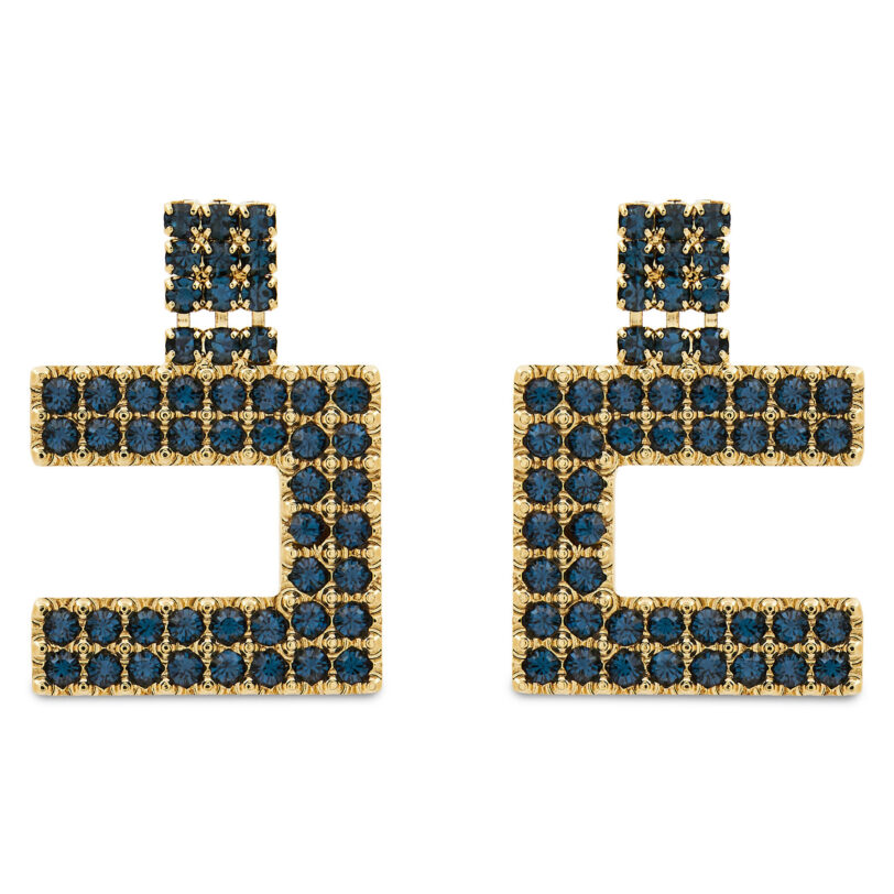 Обици Elisabetta Franchi OR-07-B46E2-V220 Златист цвят на ниска цена
