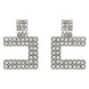 Обици Elisabetta Franchi OR-07-B46E2-V220 Сребрист цвят на ниска цена