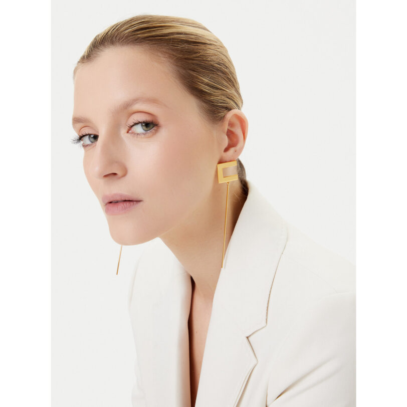 Обици Elisabetta Franchi OR-12M-56E2-V140 Златист цвят на ниска цена