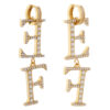 Обици Elisabetta Franchi OR-17K-52E2-V260 Златист цвят на ниска цена