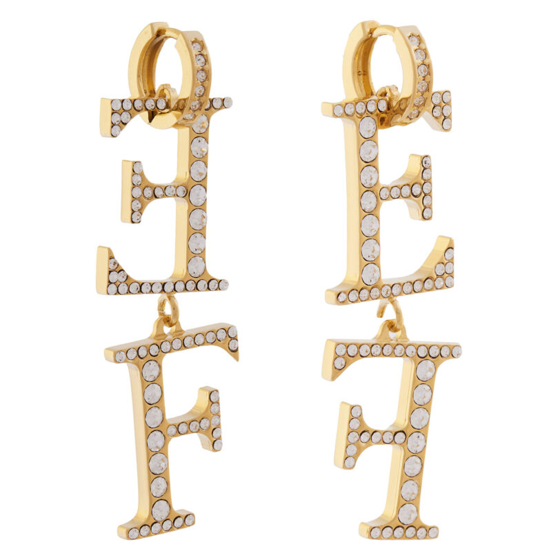 Обици Elisabetta Franchi OR-17K-52E2-V260 Златист цвят на ниска цена