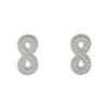 Обици Fossil Sterling JFS00634040 Сребрист цвят на ниска цена