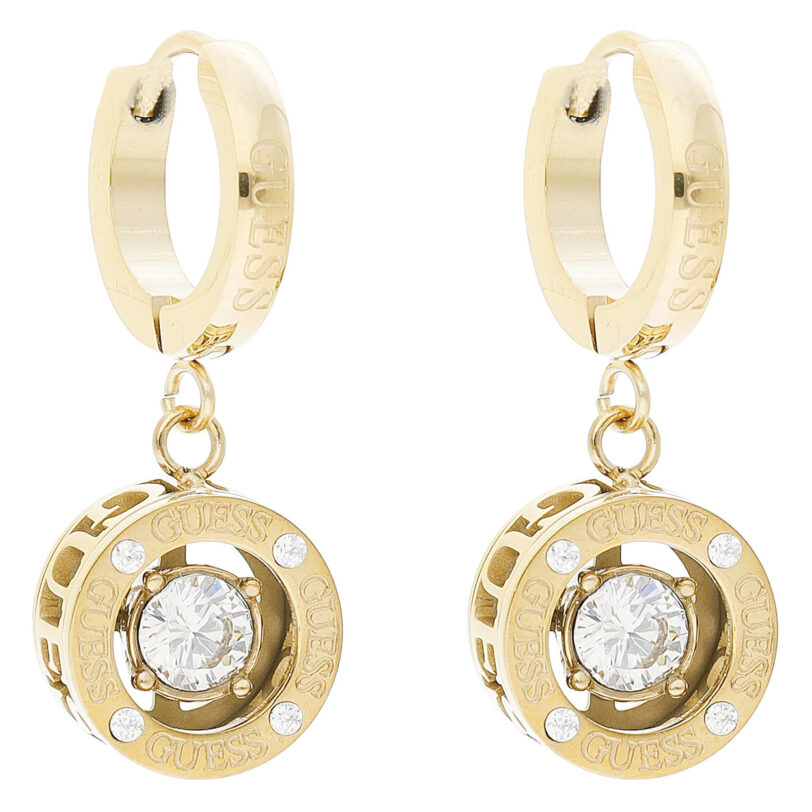 Обици Guess JUBE01 463JW Златист цвят на ниска цена