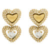 Обици Guess JUBE05 025JW Златист цвят на ниска цена