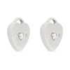 Обици Guess JUBE05 058JW Сребрист цвят на ниска цена