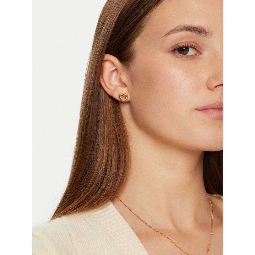 Обици Kate Spade Square WBRUH310 Златист цвят на ниска цена
