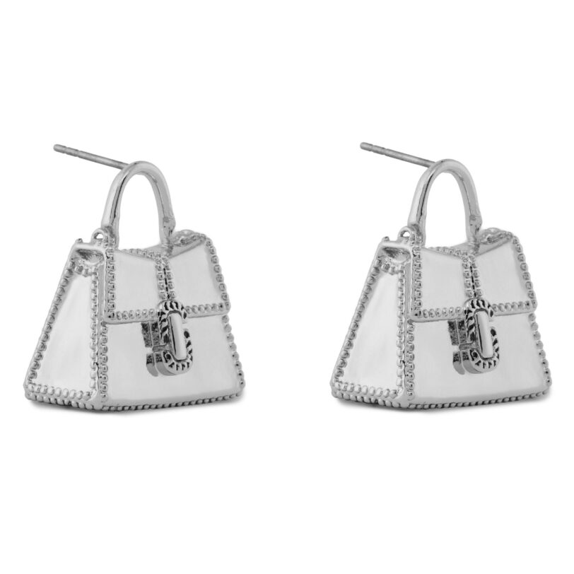 Обици Marc Jacobs 2R3JER001J84 Сребрист цвят на ниска цена