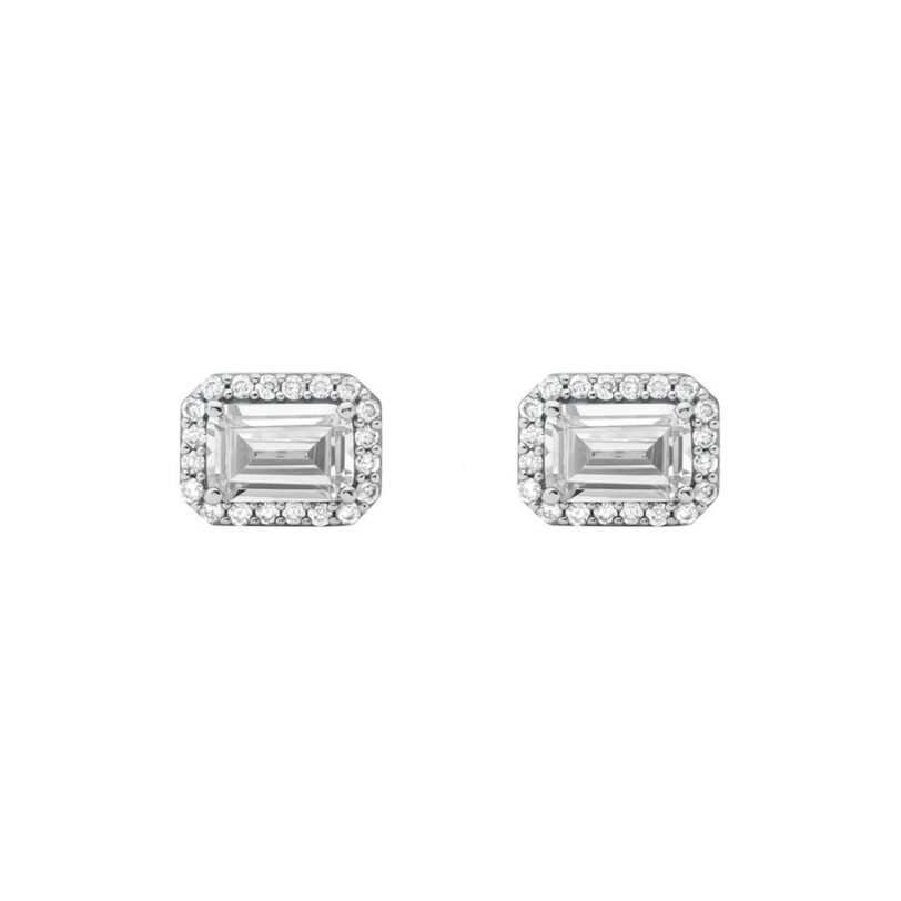 Обици Michael Kors MKC1724CZ040 Сребрист цвят на ниска цена