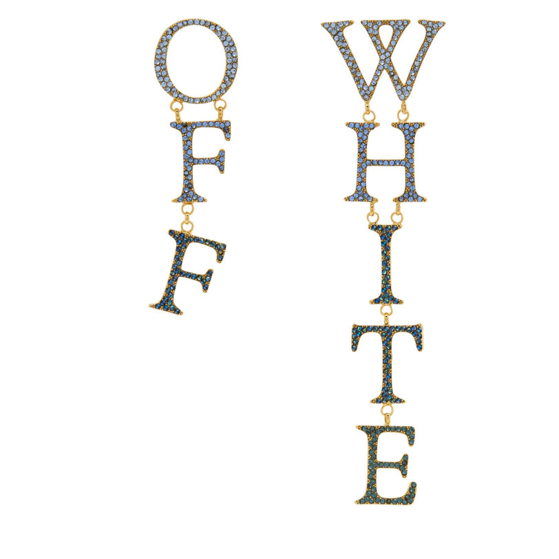 Обици Off-White OWOD207S23MET0028445 Златист цвят на ниска цена