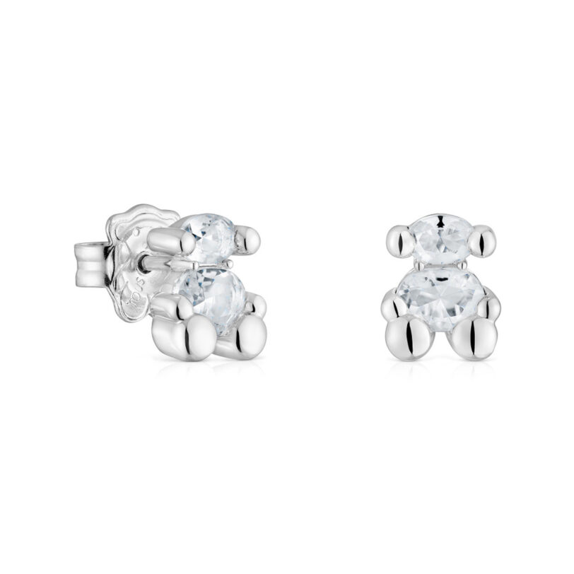 Обици TOUS Color Bear 1004228300 Сребрист цвят на ниска цена