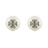 Обици Tory Burch Kira Pearl Stud 163698 Бял цвят на ниска цена