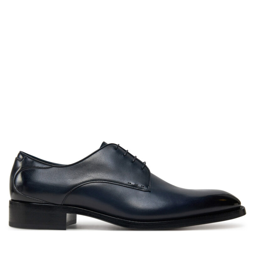 Обувки BOSS Rill 50534034 Тъмносин цвят на ниска цена