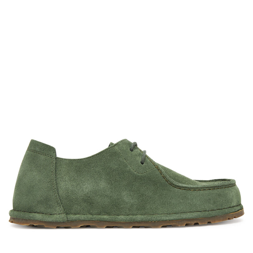 Обувки Birkenstock Utti Lace 1030067 Зелен цвят на ниска цена