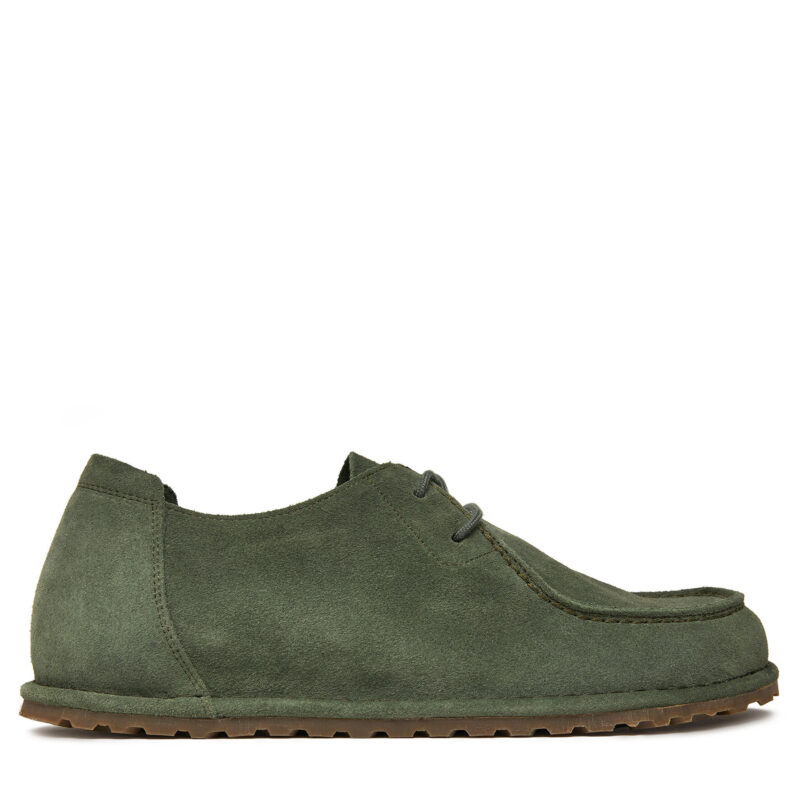 Обувки Birkenstock Utti Lace 1030109 Зелен цвят на ниска цена