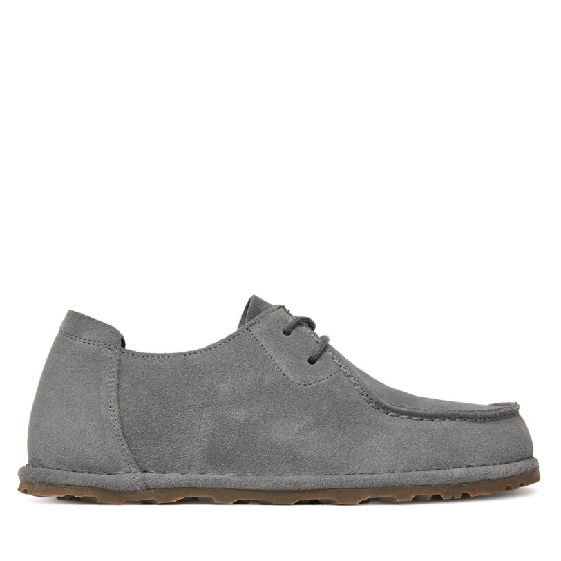 Обувки Birkenstock Utti Lace 1030132 Сив цвят на ниска цена
