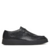 Обувки Calvin Klein Hybrid Cup Wallabee Lth HM0HM02062 Черен цвят на ниска цена