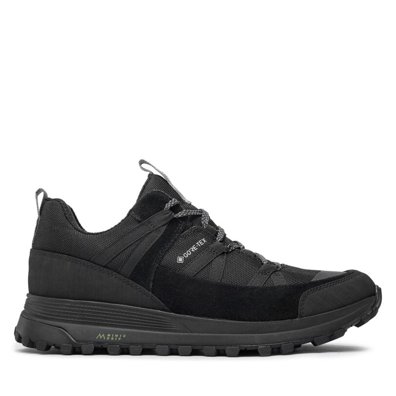 Обувки Clarks ATLTrekRun Gtx GORE-TEX Черен цвят на ниска цена