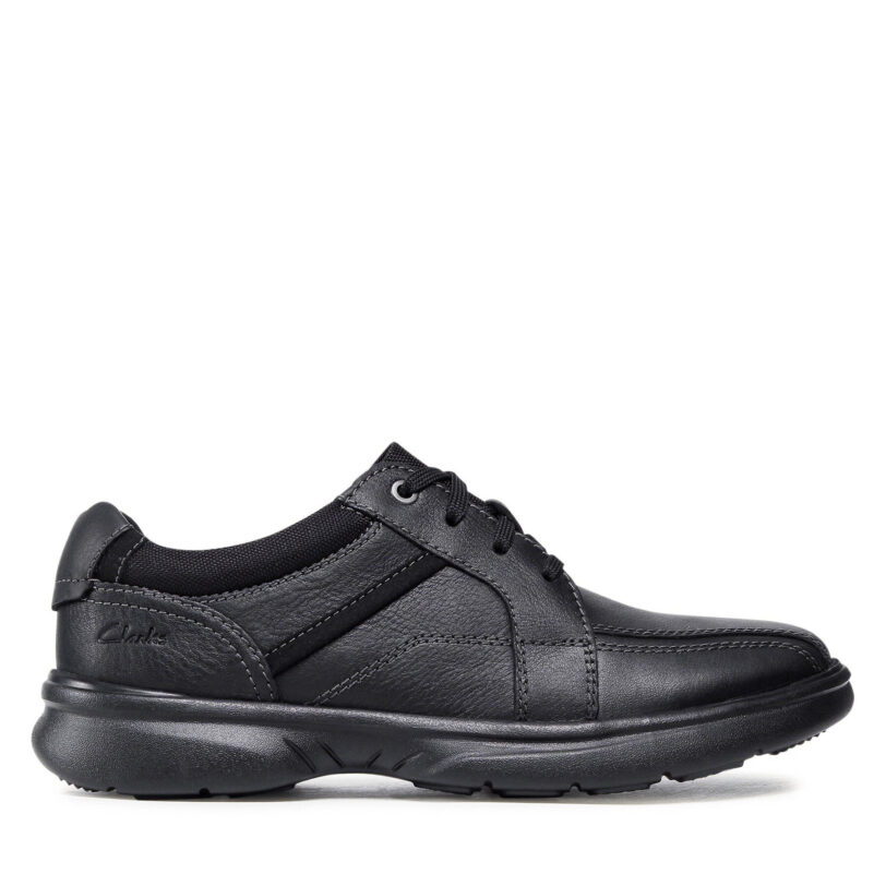 Обувки Clarks Bradley Walk 261533327 Черен цвят на ниска цена