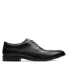 Обувки Clarks Brandon Limit 26178490 Черен цвят на ниска цена