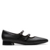 Обувки Clarks Natalyn Lane 26181929 Черен цвят на ниска цена