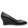 Обувки Clarks Olivette Pearl 26180043 Черен цвят на ниска цена