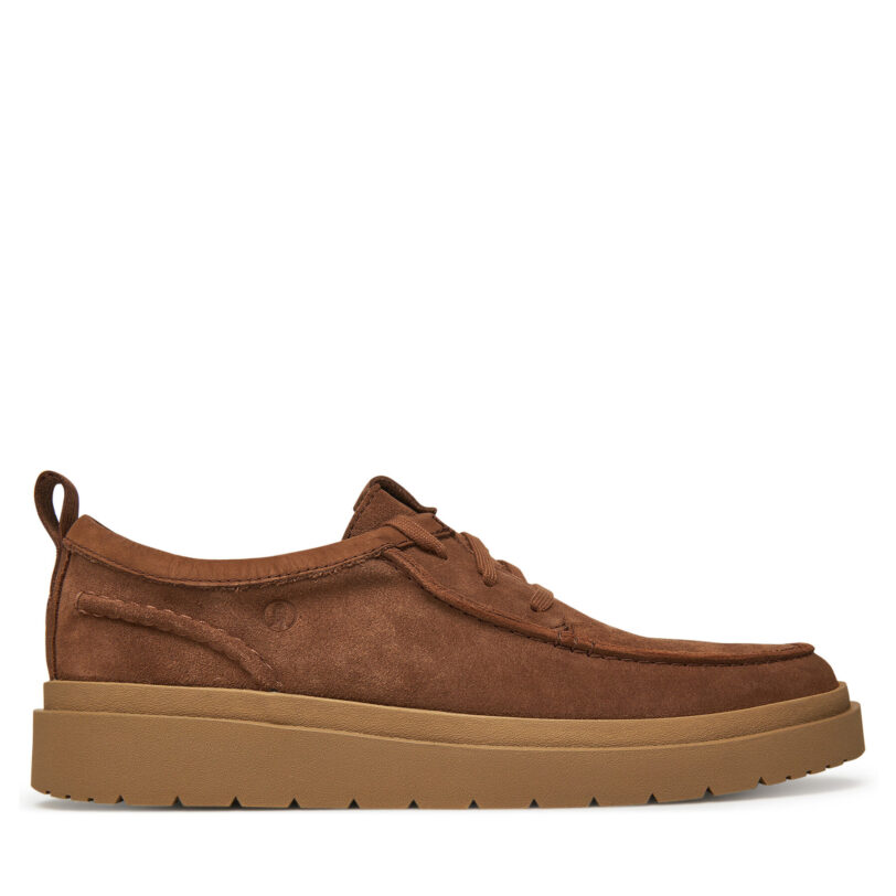 Обувки Clarks Polden 26180865 Кафяв цвят на ниска цена
