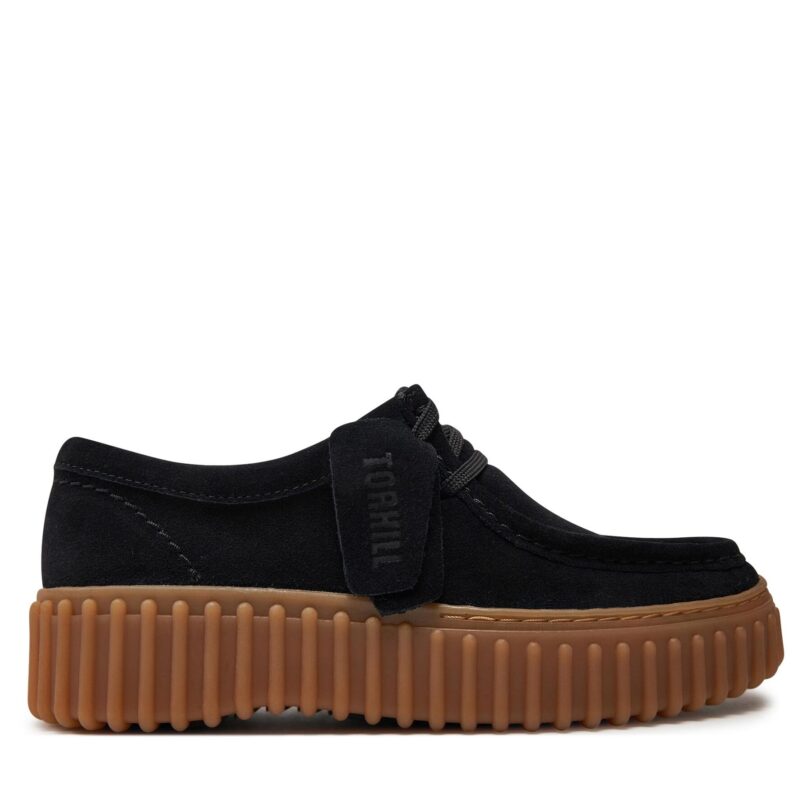 Обувки Clarks Torhill Bee 26172044 Черен цвят на ниска цена