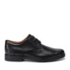 Обувки Clarks Un Aldric Lace 261326777 Черен цвят на ниска цена