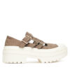 Обувки Converse Chuck Taylor All Star Lugged Heel Mary Jane Sandal A13552C Зелен цвят на ниска цена