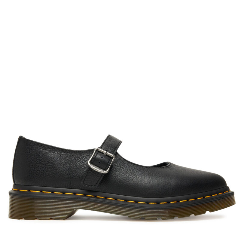 Обувки Dr. Martens Elphie MJ Mary Jane DM40685001 Черен цвят на ниска цена
