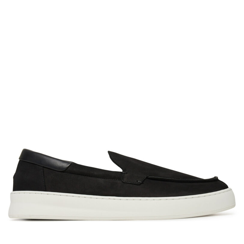 Обувки Filling Pieces Signature Loafer 79128261861 Черен цвят на ниска цена