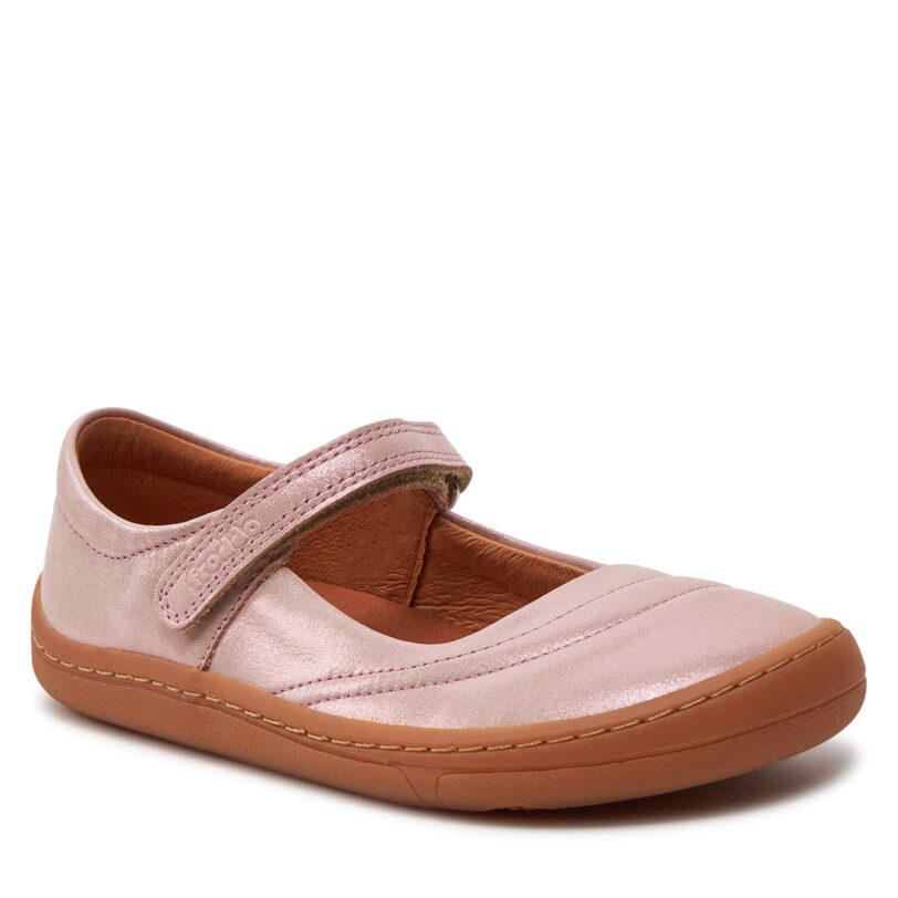 Обувки Froddo Barefoot Mary J G3140184-4 D Розов цвят на ниска цена