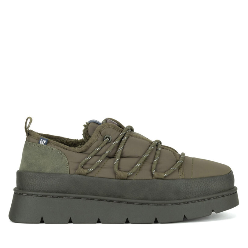 Обувки Gap RICHMOND WINTER LOW M GP509016AM-OV00 Каки цвят на ниска цена