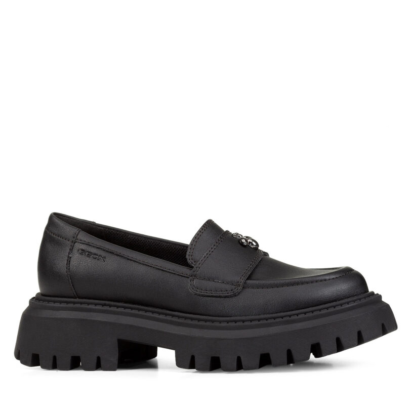 Обувки Geox J Maquinnens Girl J46M6E 000BC C9999 M Черен цвят на ниска цена