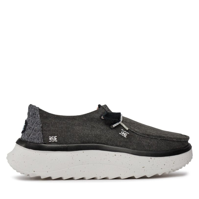 Обувки Hey Dude Wendy Peak Chambray 40255-001 Сив цвят на ниска цена