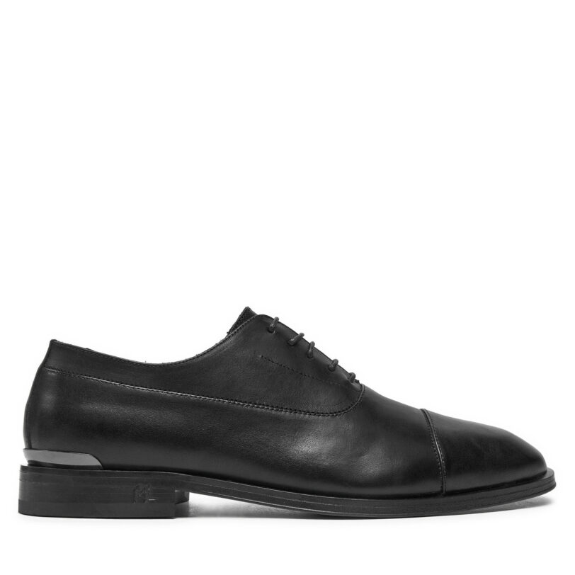 Обувки KARL LAGERFELD Ellis KL13214 Черен цвят на ниска цена